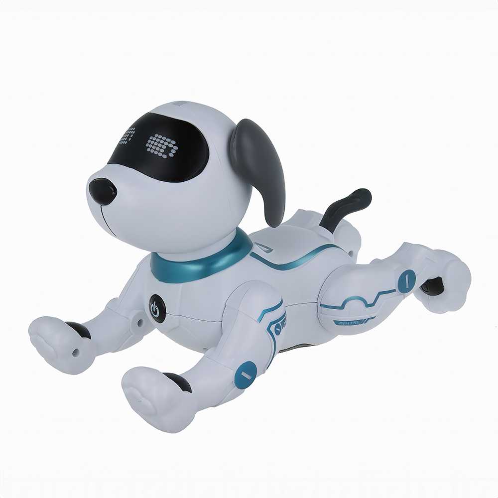 Maxlife nuotoliniu būdu valdomas šuo-robotas MXRD-100 baltos spalvos