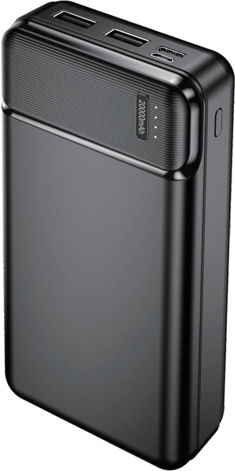 Nešiojamas įkroviklis Maxlife MXPB-01 20000mAh, juodas