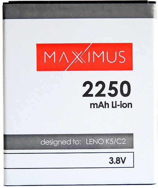 MAXXIMUS AKUMULIATORIUS LENOVO K5/C2/K5+ 2250mAh BL259