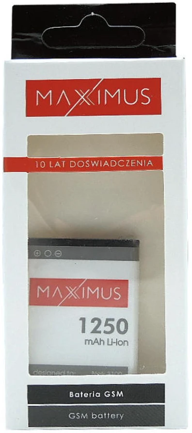 MAXXIMUS akumuliatorius NOK 3100/3650 1250mAh