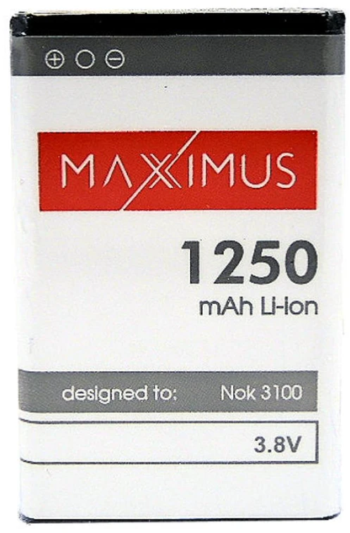 MAXXIMUS akumuliatorius NOK 3100/3650 1250mAh