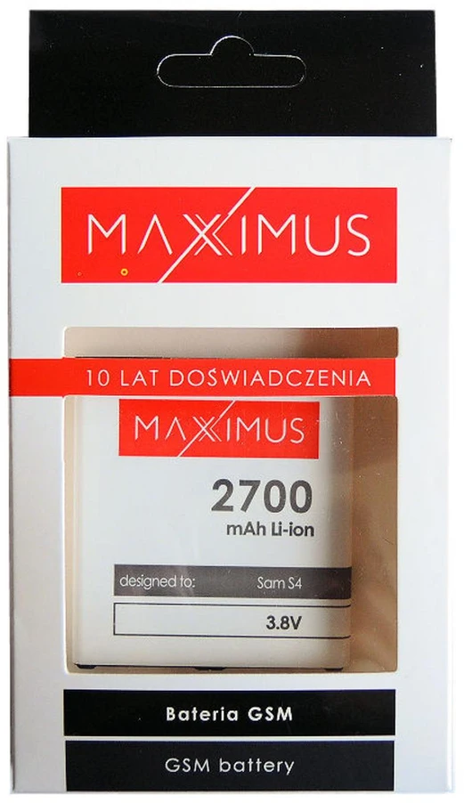 MAXXIMUS akumuliatorius SAM S4 i9500 2700 mAh Li-ion