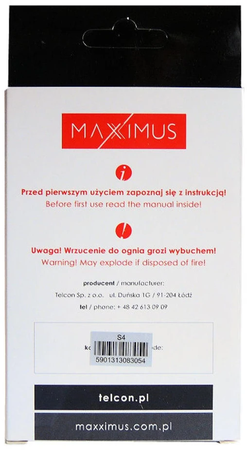 MAXXIMUS akumuliatorius SAM S4 i9500 2700 mAh Li-ion