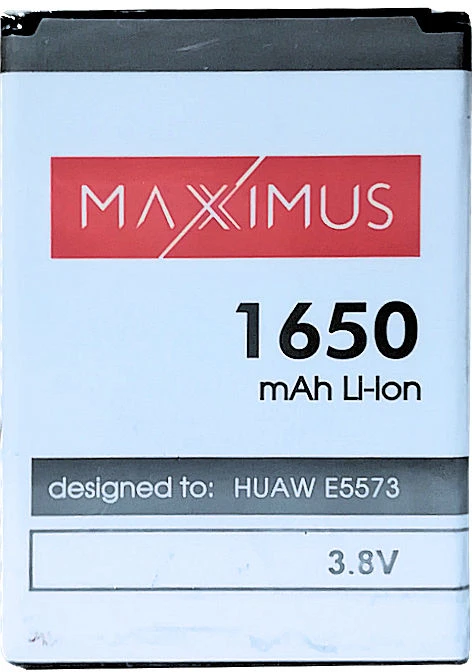 Baterija Maxximus Baterija Maxximus HUAWEI E5573 LTE 4G 1650 mAh modemas HB434666RBC