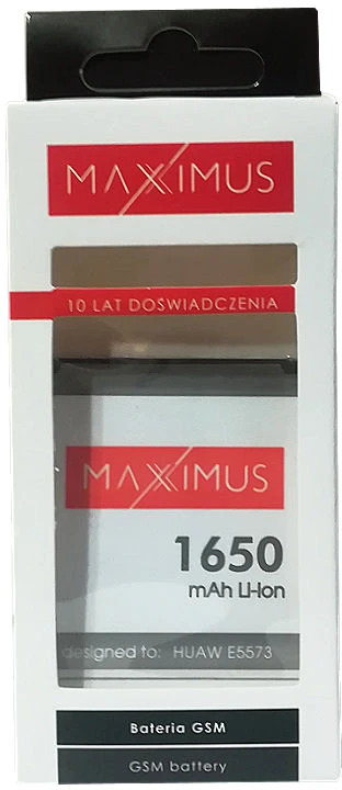 Baterija Maxximus Baterija Maxximus HUAWEI E5573 LTE 4G 1650 mAh modemas HB434666RBC