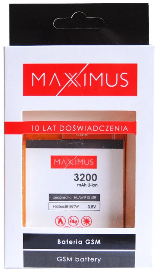 MAXXIMUS baterija HUAWEI P10 lite 3200mAh