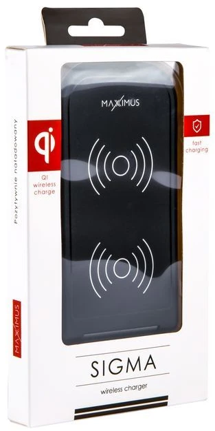 Maxximus INDUKTYVUSIS ĮKROVIKLIS MX SIGMA FAST CHARGER 10W STOVAS, ĮKROVIMAS 2 PLOKŠTUMOSE