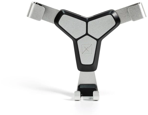 MAXXIMUS IRON AUTOMOBILINIS LAIKIKLIS Juodas/SIDABRINIS, GRAVITACINIS / VENTILIACIJOS GROTELĖMS