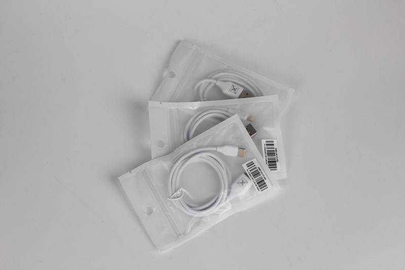 Maxximus Kabelis MX SET 2.4A / TYPE-C / 1m baltos spalvos