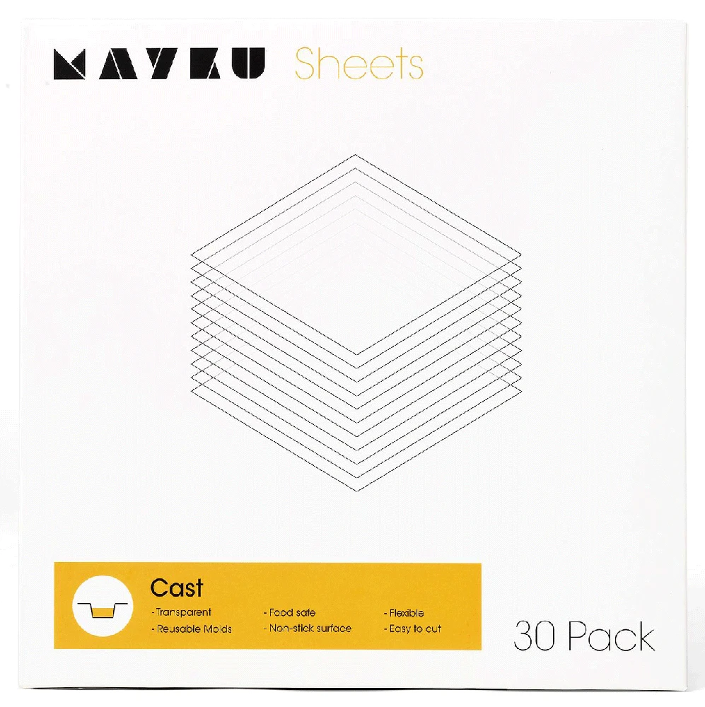 Oem Permatomo plastiko lakštai skirta Mayku FormBox 30vnt.