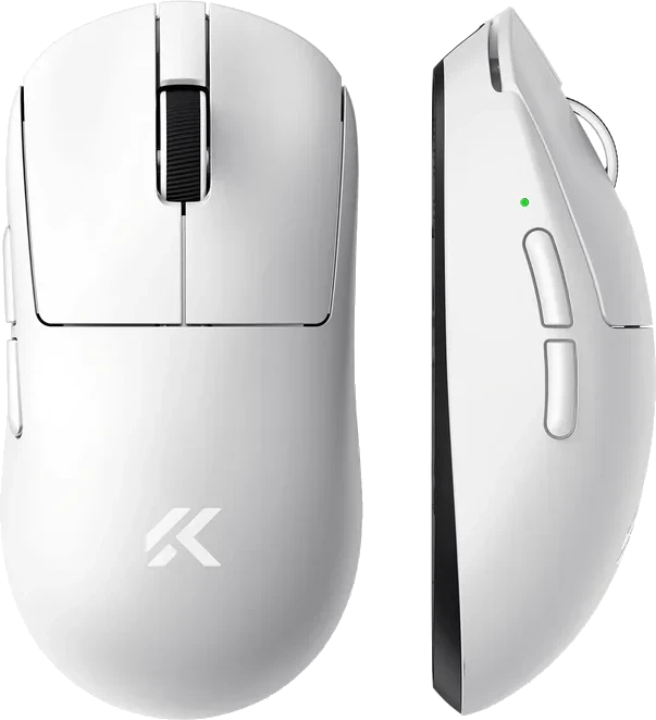 MCHOSE A7 V2 Pro Wireless Belaidė Žaidimų Pelė | Baltas
