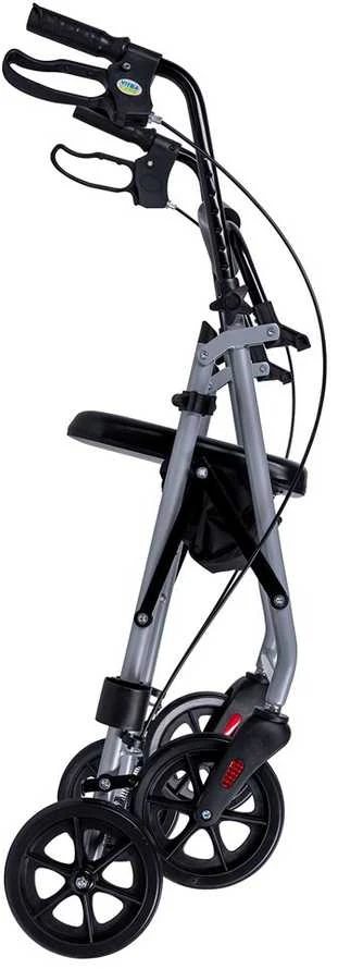 MDH Judėjimo Priemonė - Aliuminis Stovas 120kg Talpa, Reguliuojamas Sėdynė 51-56cm, Sulankstomas