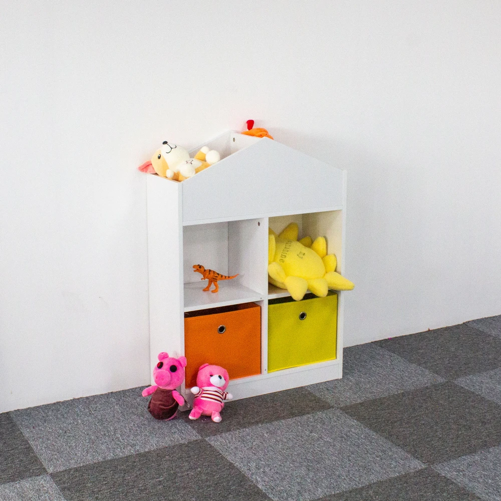 Medinė vaikiška spintelė–lentyna su skyriais, ECOTOYS