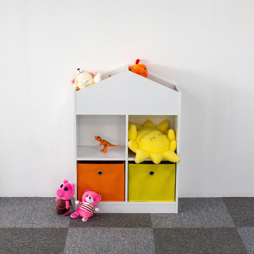 Medinė vaikiška spintelė–lentyna su skyriais, ECOTOYS