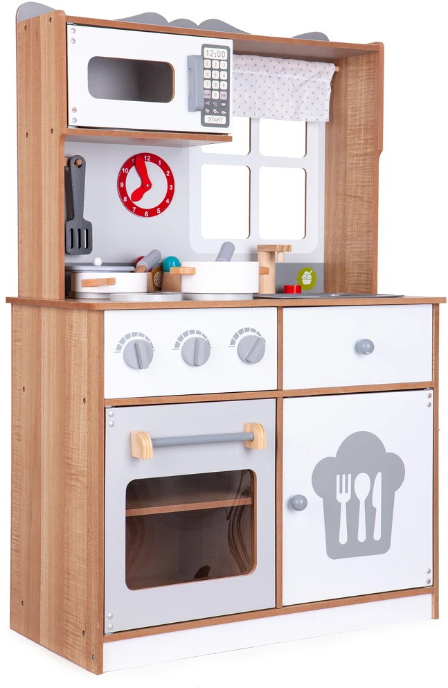 Ecotoys Medinė virtuvėlė Eko Žaislas Kulinaras