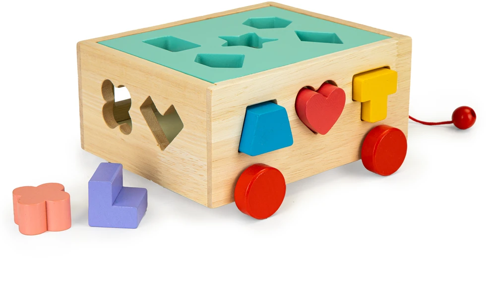 Medinis figūrėlių rūšiuoklis Ecotoys