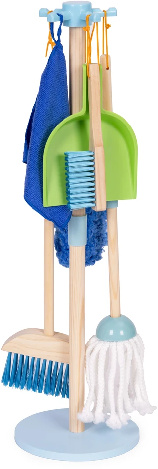 Medinis valymo rinkinys ECOTOYS, 7 dalys