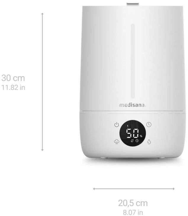Medisana AH 663 oro drėkintuvas su viršutiniu užpildymu