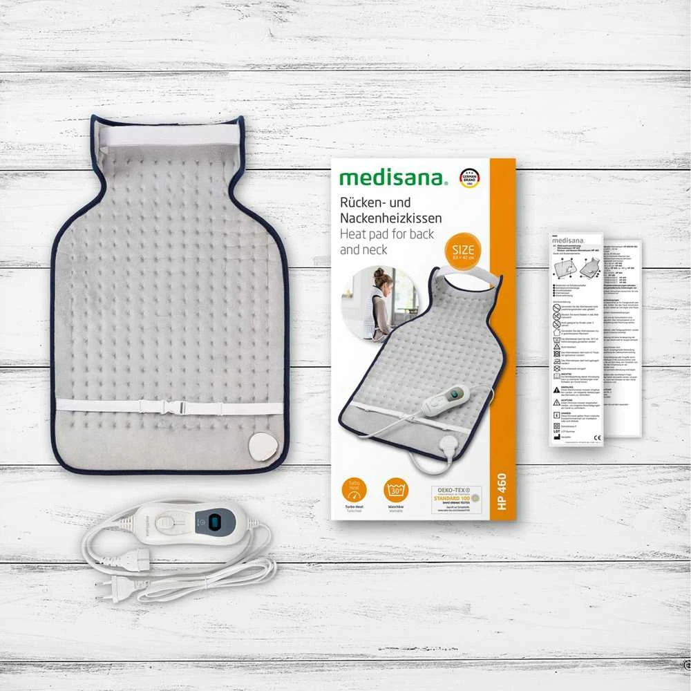 Šildymo kilimėlis - Medisana HP 460, 3 Šildymo Lygiai, Baltas