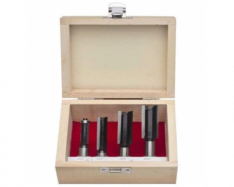 Hikoki Accessories Frezų rinkinys Hikoki 711012; 4 vnt.