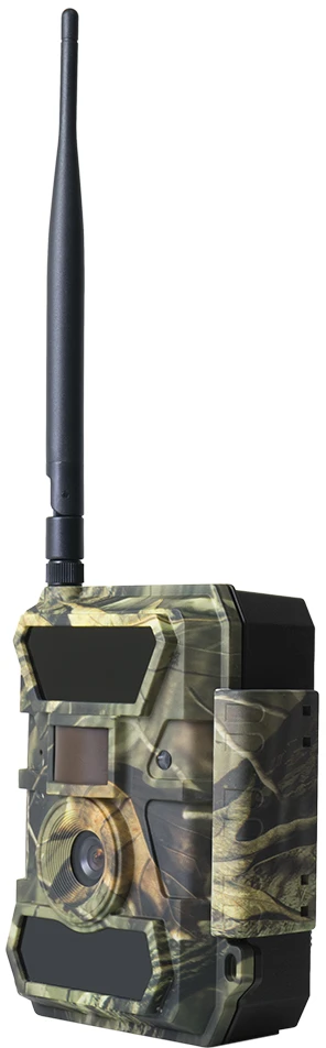 Medžioklės kamera PNI Hunting 350C 12MP su 3G internetu, SMS, nuotraukų siuntimu į telefoną, el. paštą, FTP, „Full HD“ 1080P, naktiniu matymu, 58 nematomais šviesos diodais gyvūnams