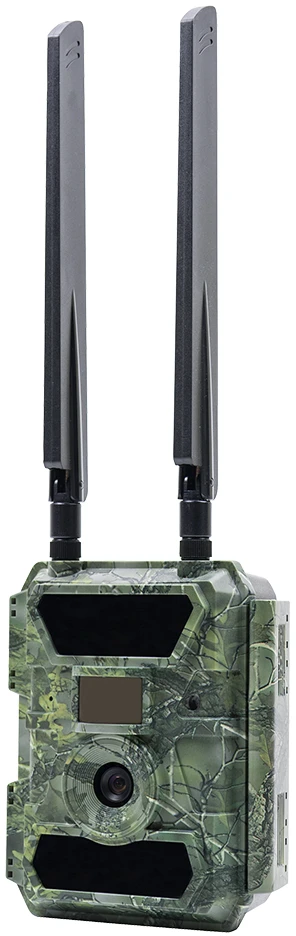 Medžioklės kamera PNI Hunting 400C 12MP su 4G LTE internetu, GPS, vaizdo ir nuotraukų siuntimu į telefoną, 4 el. pašto adresus, FTP, Full HD 1080P, naktiniu matymu, 57 nematomais šviesos diodais gyvūnams