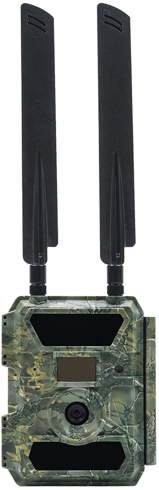 Medžioklės kamera PNI Hunting 400C 12MP su 4G LTE internetu, GPS, vaizdo ir nuotraukų siuntimu į telefoną, 4 el. pašto adresus, FTP, Full HD 1080P, naktiniu matymu, 57 nematomais šviesos diodais gyvūnams