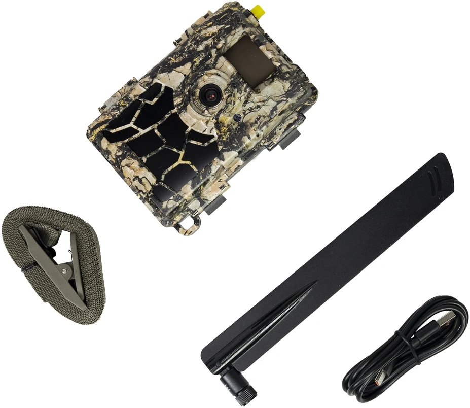 Medžioklės kamera PNI Hunting 480C PRO, 24MP, su 4G internetu, GPS, 60° matymo kampu