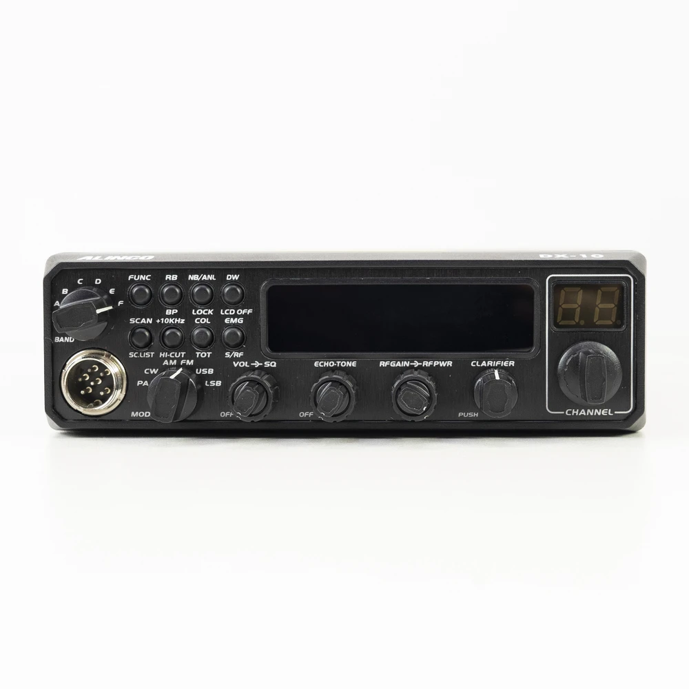 Mėgėjiška radijo stotis ALINCO DX-10, AM, FM, SSB 10M CW TRX 28 – 29.7 MHZ