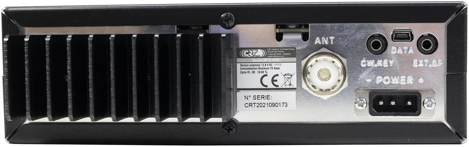 Mėgėjiška radijo stotis CRT SS 6900 VOX CB, AM, FM, USB, SSB, CW, PA, 28-29.7Mhz, ASQ, RF Gain, Roger Beep, 12V, programuojama
