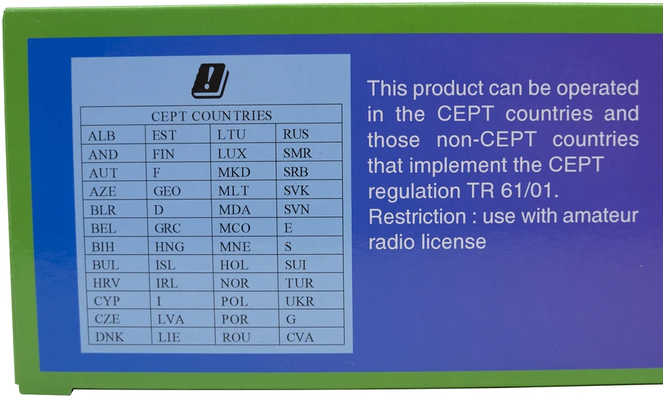 Mėgėjiška radijo stotis CRT SS 6900 VOX CB, AM, FM, USB, SSB, CW, PA, 28-29.7Mhz, ASQ, RF Gain, Roger Beep, 12V, programuojama