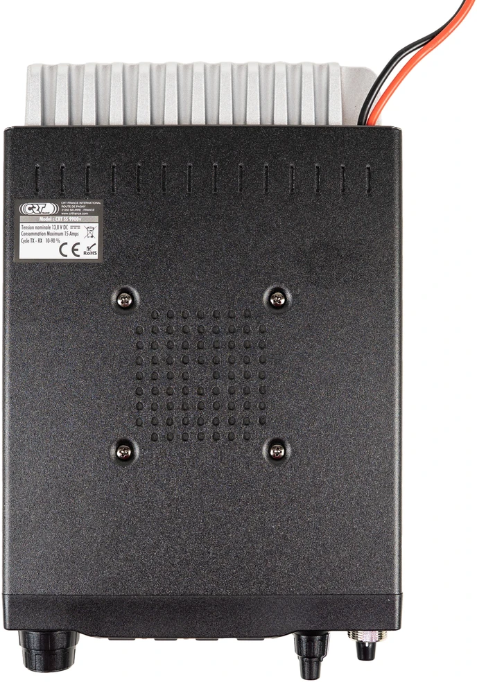 Mėgėjiška radijo stotis CRT SS 9900V AM, FM, LSB, USB, CW 28-29.7Mhz, ASQ, DTMF, Roger Beep, 12V, CTCSS, DCS, programuojama