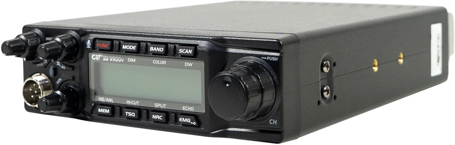 Mėgėjiška radijo stotis CRT SS 9900V AM, FM, LSB, USB, CW 28-29.7Mhz, ASQ, DTMF, Roger Beep, 12V, CTCSS, DCS, programuojama