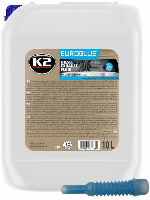 Melle K2 ADBLUE EUROBLUE SKYSČIO TIRPALAS 10L