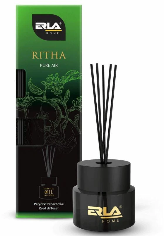 Melle K2 AROMATINĖS LAZDELĖS PREMIUM. ERLA RITHA PURE AIR 100ML