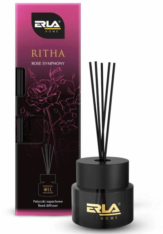 Melle K2 AROMATINĖS LAZDELĖS PREMIUM. ERLA RITHA ROSE SYMPHONY 100ML