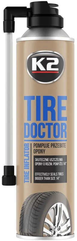 Melle K2 ATSARGINIS RATAS PURŠKIAMAS TIRE DOKTOR 500ML