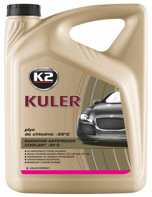 Melle K2 AUŠINIMO SKYSČIS KULER -35C 5L ROŽINIS