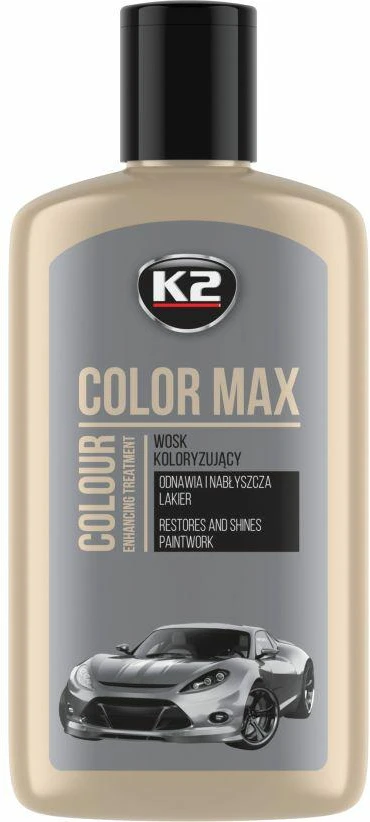 Spalvinis išorės polirolis K2 sidabrinis, 250 ml