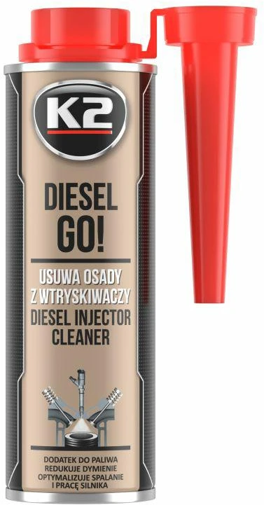 K2 Diesel Go! purkštukų valiklis, 250 ml