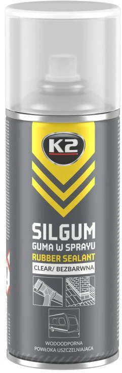 Melle K2 GUMOWA DANGA PURŠKIAMA SILGUM bespalvė 400 ML