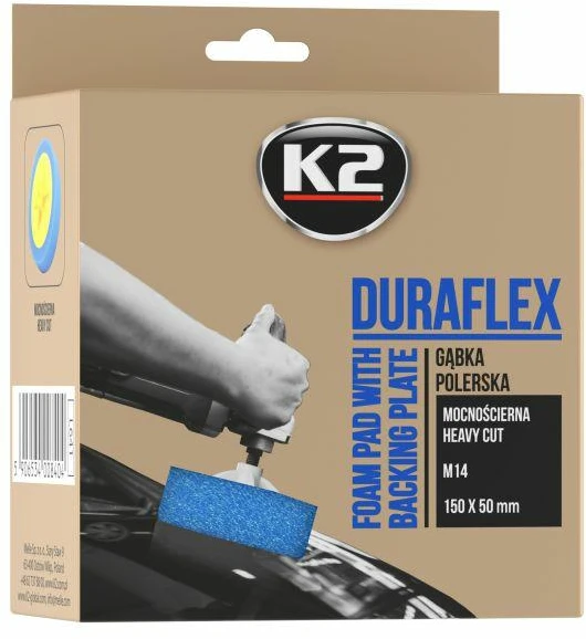 Melle K2 KEMPINĖ 150MM LYGI DURAFLEX STIPRAUS ŠVEITIMO MĖLYNA M14……..