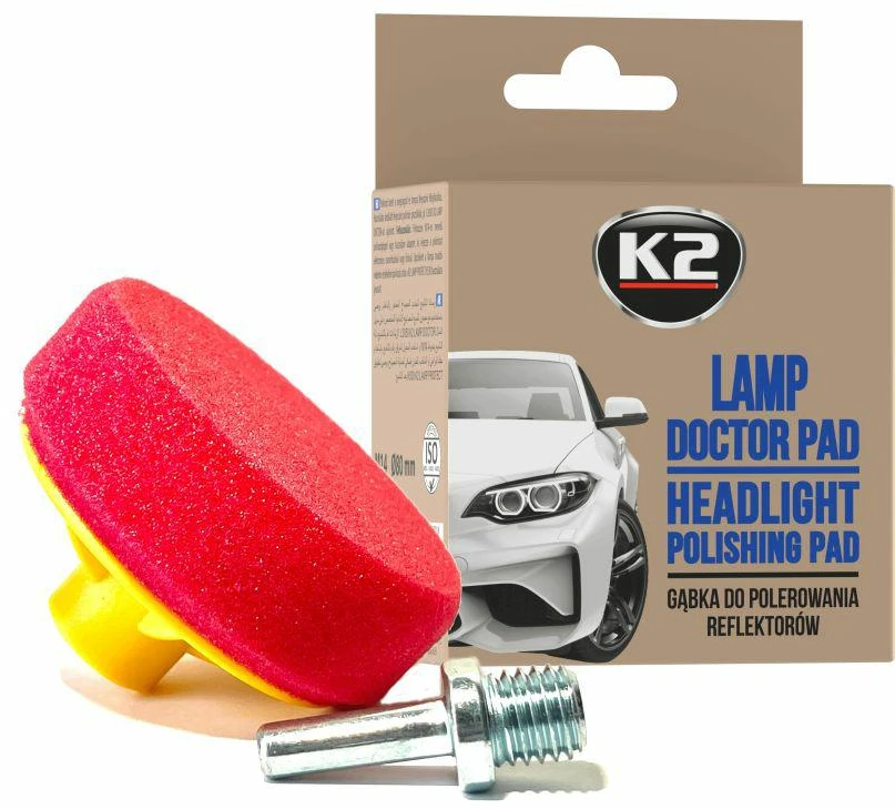 K2 Žibintų poliravimo padas M14 Ø80mm