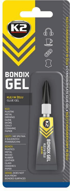 Melle K2 KLIJAI CIANOAKRILINIAI 3g BONDIX GELINIAI