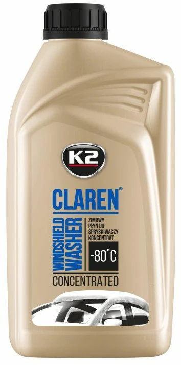 Melle K2 KONCENTRAT ZIMOWEHO PŁYNU DO SPRYSKIWACZY CLAREN -80C 1L
