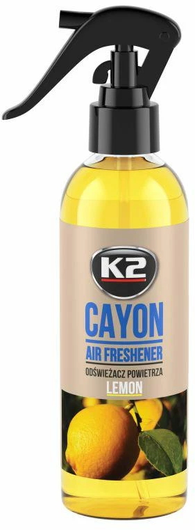 Automobilinis oro gaiviklis K2 DEOCAR LEMON, 250 ml