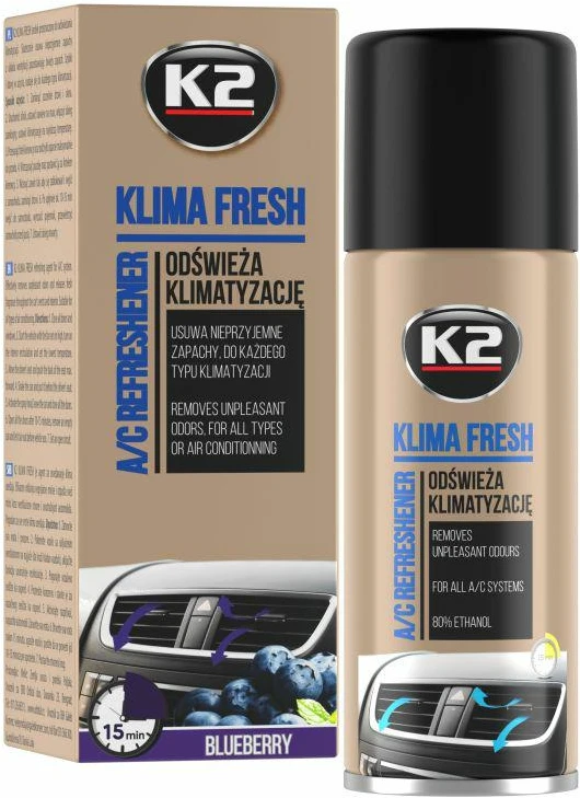 Melle K2 ORO KONDICIONIERIAUS GAIVIKLIS KLIMA FRESH BLUEBERRY 150 ML