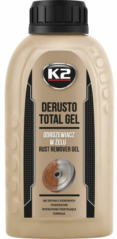 K2 Rūdžių valiklis DERUSTO TOTAL gel 250ml