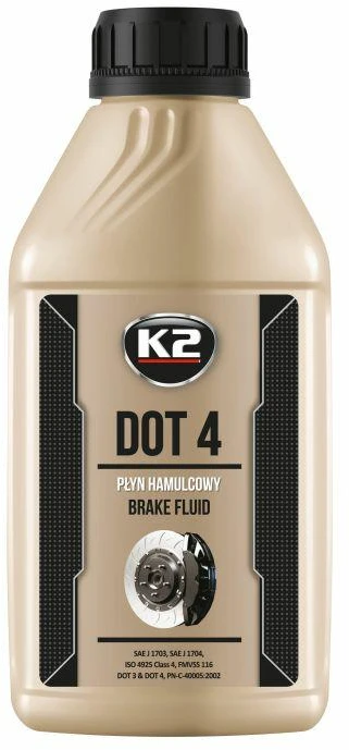 Sintetinis stabdžių skystis K2 Dot 4, 500 ml