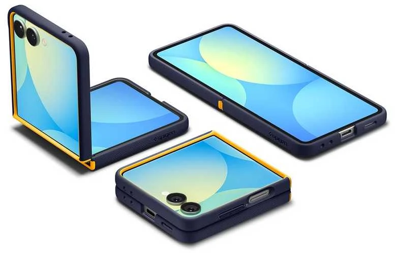 Dėklas Spigen Nano Pop Mag Magsafe Galaxy Z Flip 7 bluberry navy
